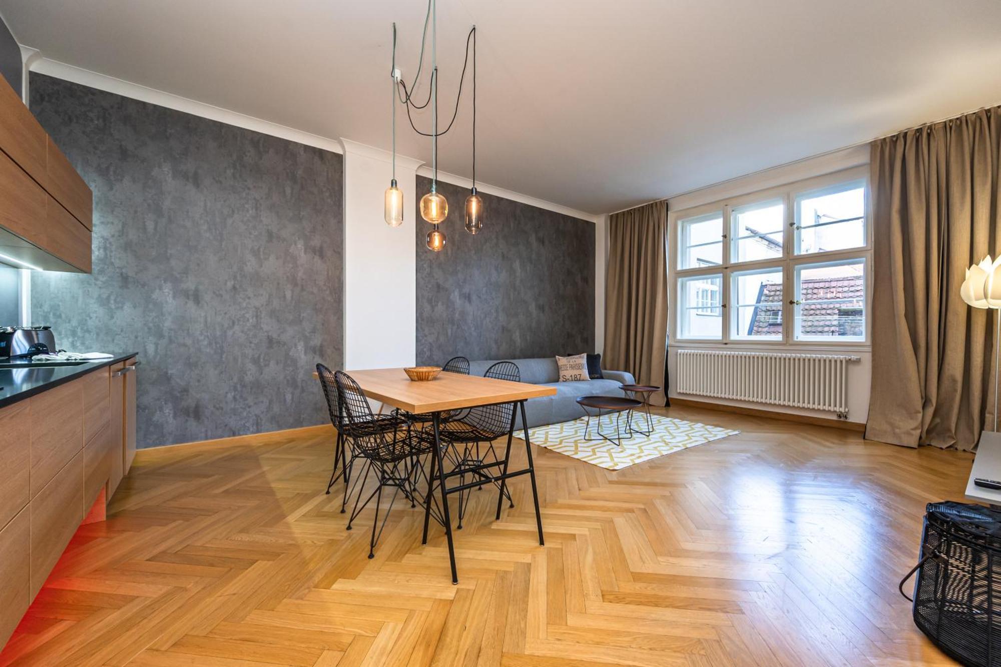 Wishlist Prague Residences - Karlin Free Parking الغرفة الصورة